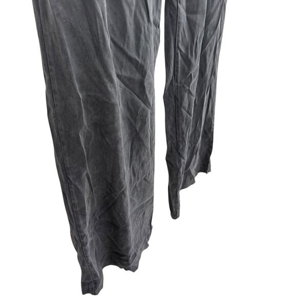 Soft Surroundings Womens Wide Leg Pull On Dark Gray Soft Cool Fabric Pants XS - Picture 2 of 16